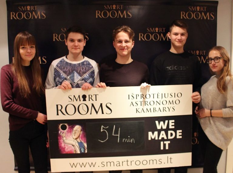 Žaidžiu, mokausi, tobulėju. Interaktyvi Alytaus jaunųjų matematikų mokyklos mokinių ekskursija į Vilnių