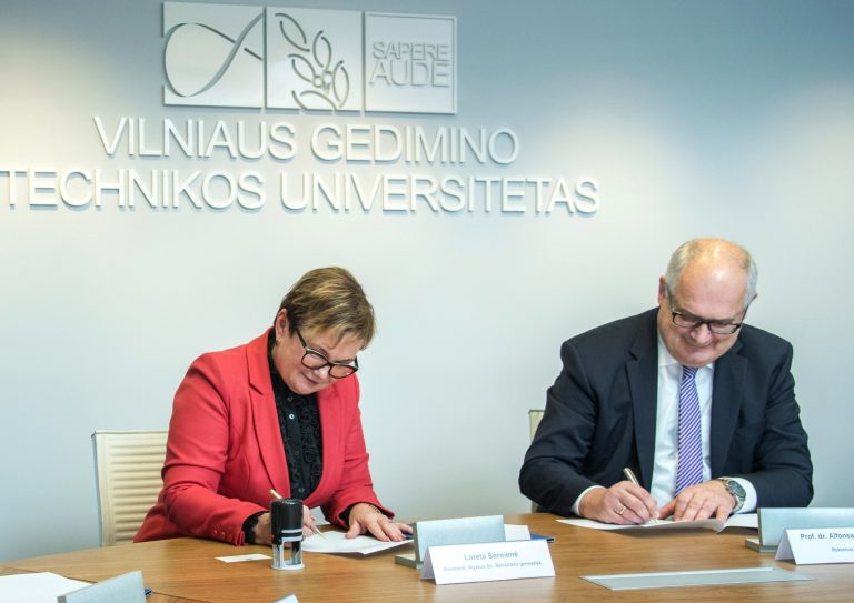 Šv. Benedikto gimnazijos mokiniai jau turi VGTU klasę