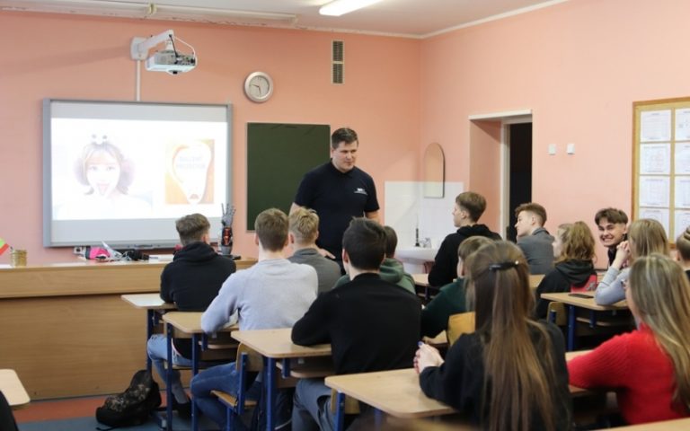 VGTU paskaitos Alytaus šv. Benedikto gimnazijoje